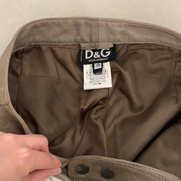 D&G Men's Leather Pants - Picture 12 of 14